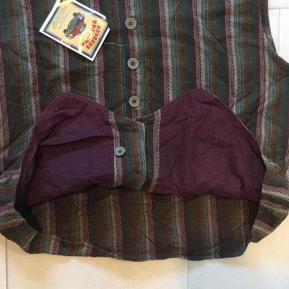 VINTAGE Address Unknown Vest with original tags - Picture 11 of 12